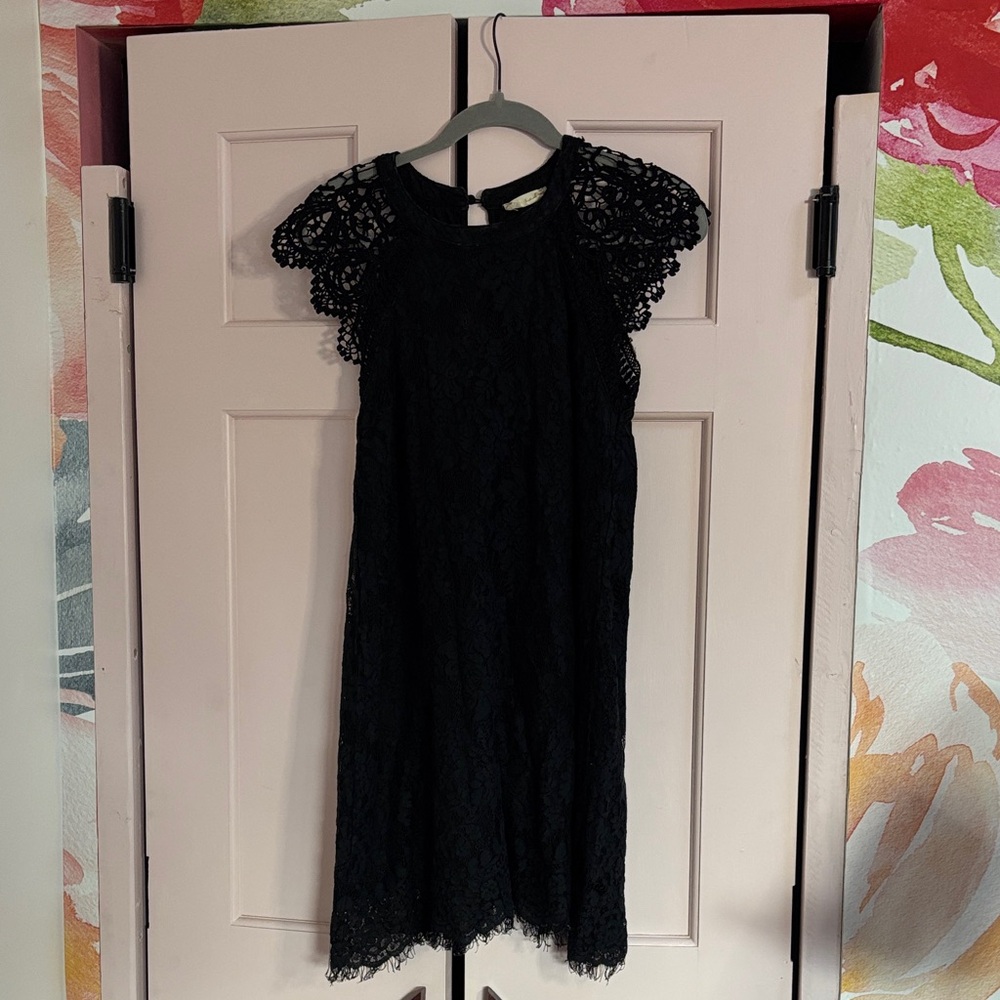Elegant Black Lace Dress